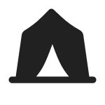 Tent SVG Icon